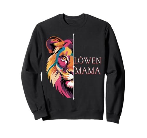 Löwenmama Mama Mutter Buntes Motiv Muttertag oder Geburtsta Sweatshirt von Löwenmama Mama Mutter Buntes Motiv Muttertag.