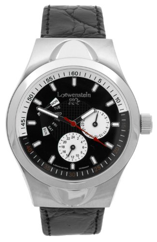 Löwenstein Herren-Armbanduhr Analog Automatik Leder LO-HQ22179-864S von Löwenstein