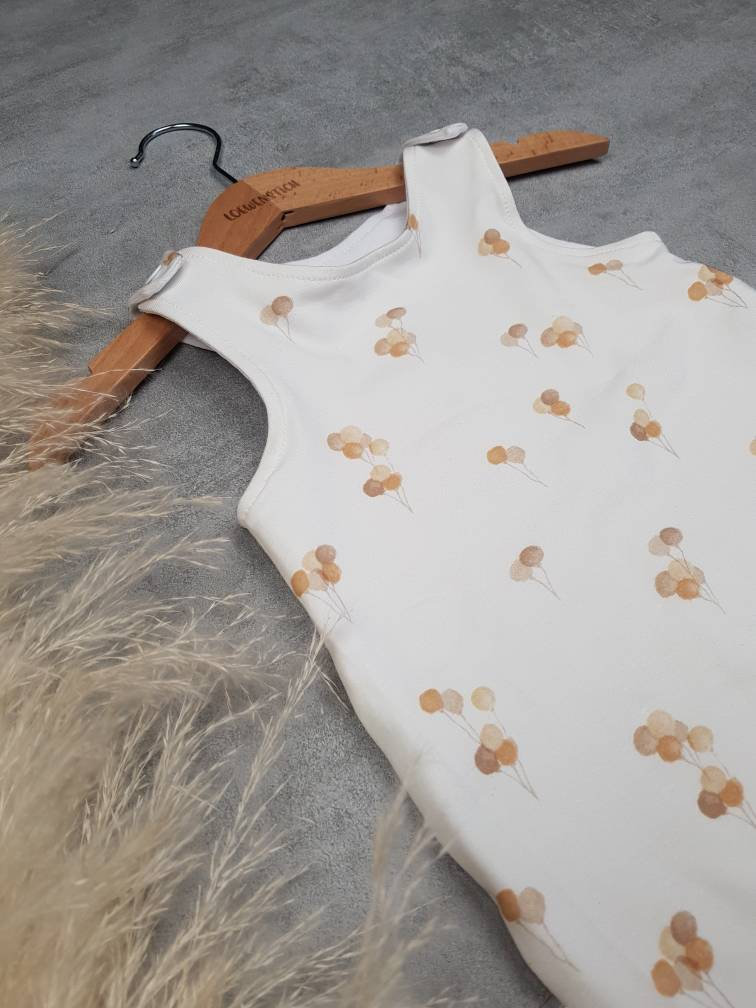 strampler Ballons | Kinderkleidung Einteiler Gr. 62 von Loewenstich