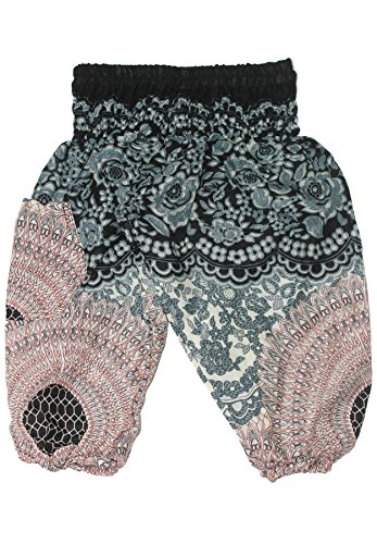 Lofbaz Baby Harem Hose Hippie Solid Aladdin Boho Weiß Größe 6/9M von Lofbaz