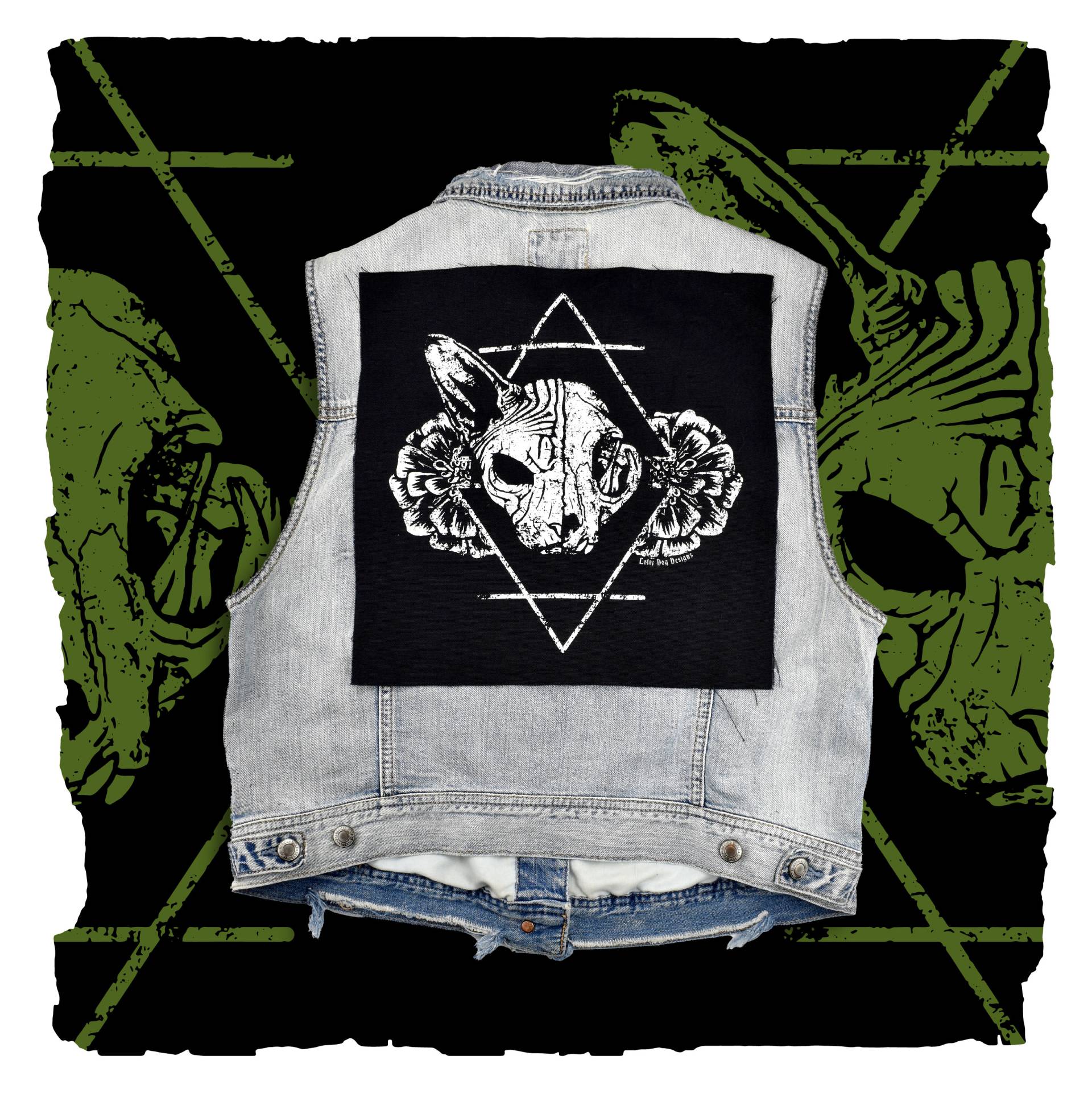 Balance Siebdruck Rückenpatch Balance Siebdruck Rückenpatch von LoftyDogDesigns