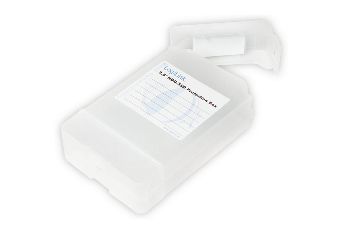 LogiLink Festplattentasche LOGILINK Festplatten-Schutzbox UA0277, 2x 6,35 cm (2,5), transparent LogiLink Festplattentasche LOGILINK Festplatten-Schutzbox UA0277, 2x 6,35 cm (2,5), transparent von LogiLink