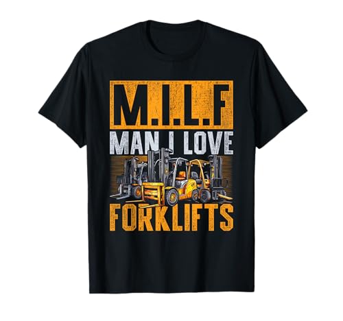 Gabelstaplerfahrer Gabelstapler Man I Love Forklifts T-Shirt Gabelstaplerfahrer Gabelstapler Man I Love Forklifts T-Shirt von Logistiker Gabelstapler Fachlagerist Lagerarbeiter