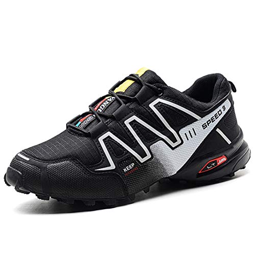 Logobeing Zapatillas Wanderschuhe Herren Trekkingschuhe rutschfeste Outdoorschuhe Atmungsaktiv Walkingschuhe Speedcross 3 Traillaufschuhe Sneaker Logobeing Zapatillas Wanderschuhe Herren Trekkingschuhe rutschfeste Outdoorschuhe Atmungsaktiv Walkingschuhe Speedcross 3 Traillaufschuhe Sneaker von Logobeing Zapatillas
