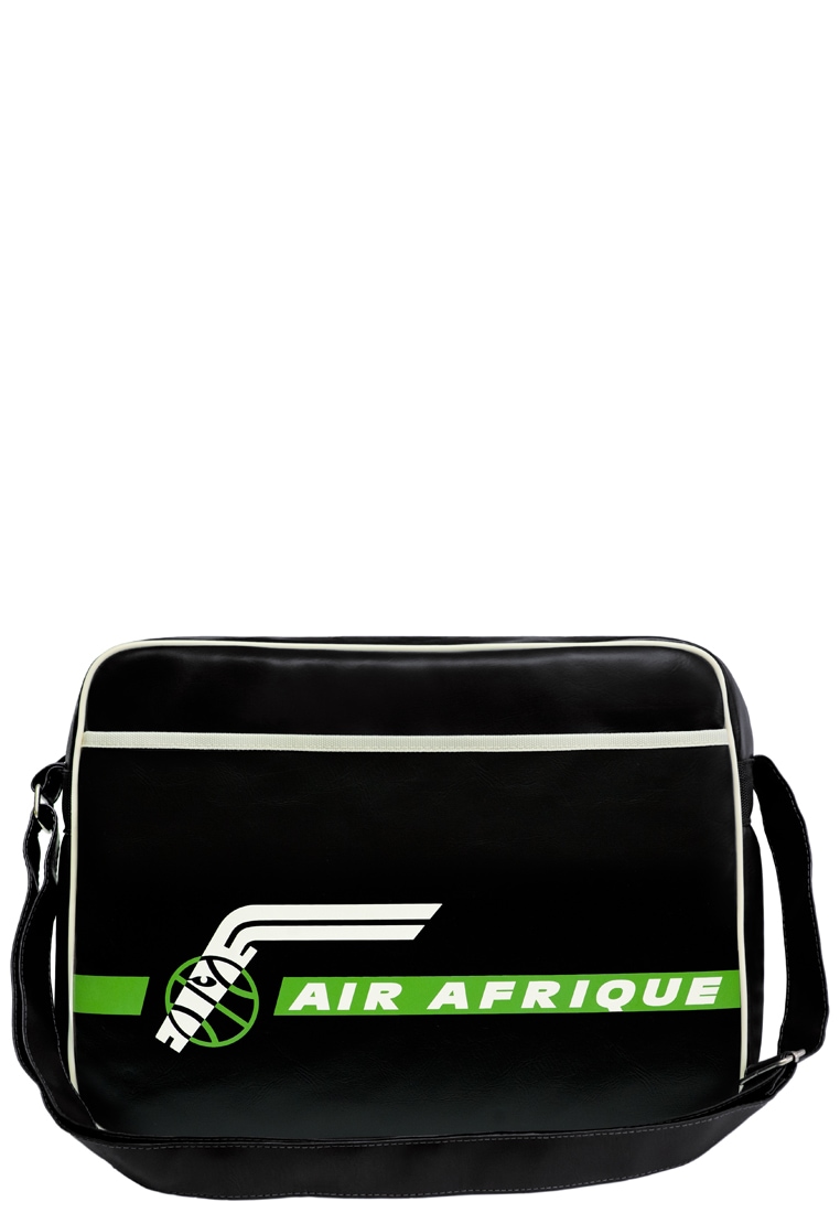 LOGOSHIRT Schultertasche "Air Afrique" mit Air Afrique-Frontprint von Logoshirt