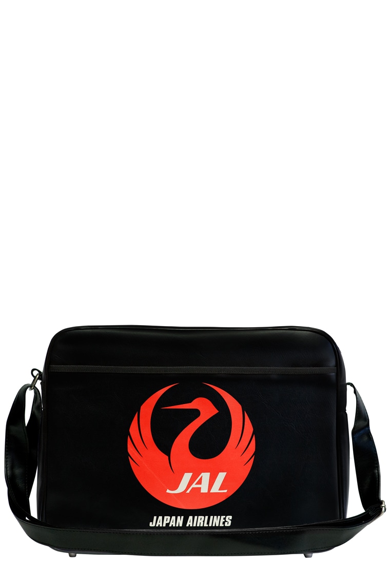LOGOSHIRT Schultertasche "Japan Air Lines" mit Japan Airlines-Frontdruck von Logoshirt