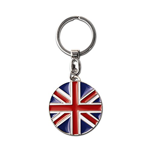 Logoshirt Flagge - UK - Union Jack Schlüsselanhänger - Key-Ring - farbig - Lizenziertes Originaldesign von Logoshirt
