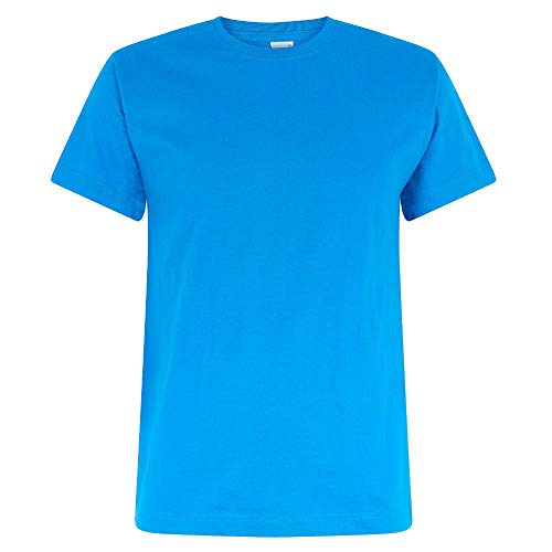 Logostar Basic Bigsize T-Shirt | Übergrösse Shirt 3XL - 15XL | Herren T Shirt in Übergröße aus Baumwolle mit Rundhals | Atoll, 12XL von Logostar