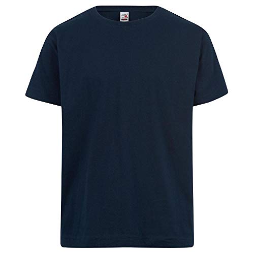 Logostar - Kids Basic T-Shirt/Navy, 128 von Logostar