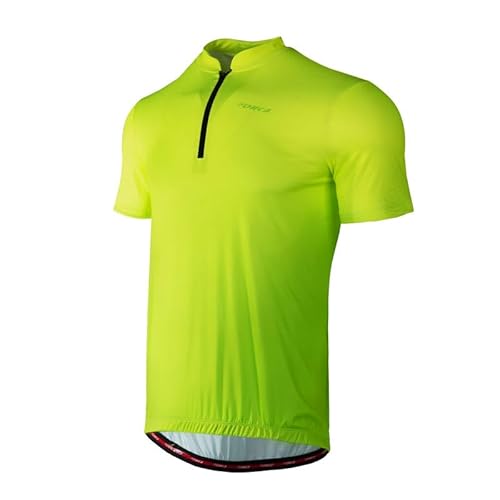 Lohca Rennrad Trikot Herren Kurzarm, Fahrrad Trikot, Schnelltrocknend Reflektierender Fahrradtrikot, Radtrikot, Radsport Funktionsshirt, Men's Cycling Jersey von Lohca