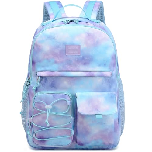 Lohol Galaxie Aufdruck Schulrucksack für Mädchen, Langlebig Rucksack Schule Must-Have, Rucksack Kinder Tragen Sie für Schule, Urlaub & Mehr, Mit Laptop-Tasche (Galaxie C) von Lohol