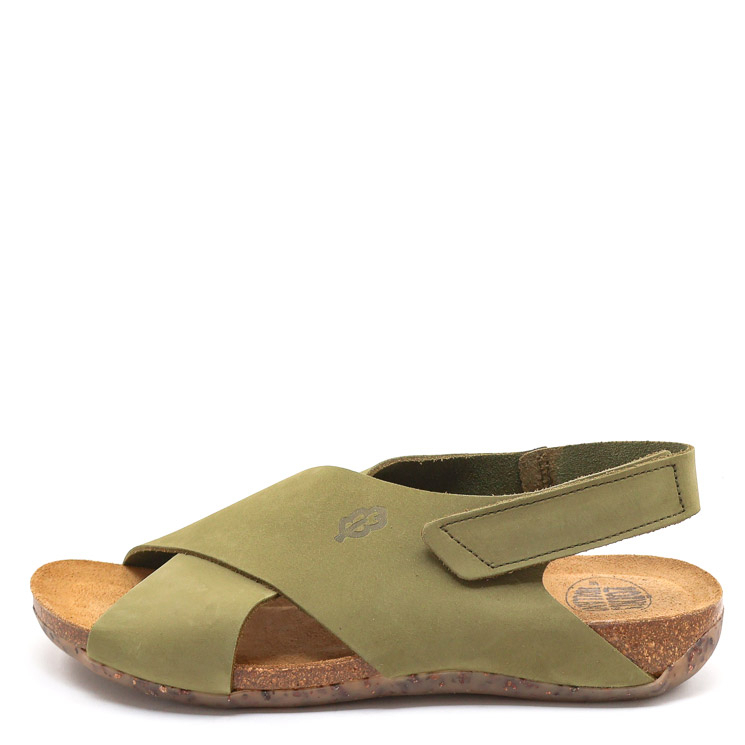 Loints of Holland, 31152 Veenhof Damen Sandale, khaki von Loints of Holland