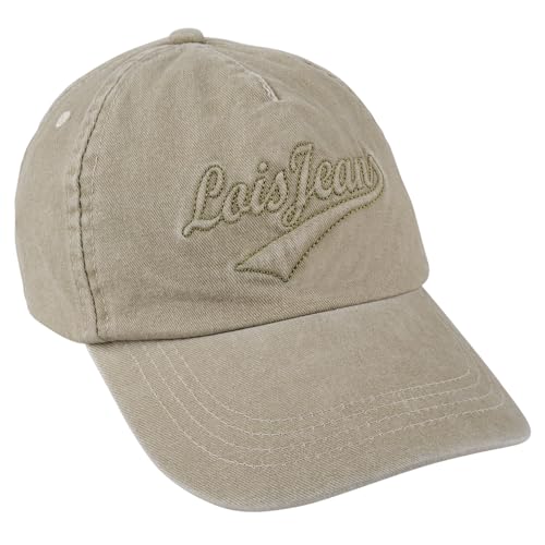 Lois - Basecap Herren Trendiges Cap Herren Stylische Kappe Herren Langlebiges Baseball Cap Vielseitige Caps Männer, Beig von Lois