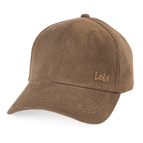 Lois - Basecap Herren Trendiges Cap Herren Stylische Kappe Herren Langlebiges Baseball Cap Vielseitige Caps Männer, Braun von Lois