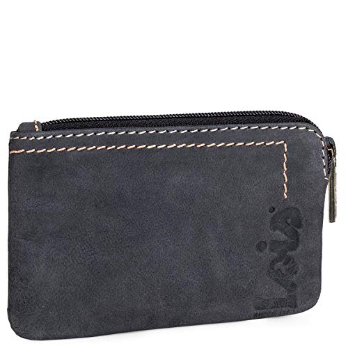 Lois - Geldbeutel & Schlüsseltasche Klein - Schlüsseletui Schlüsseltasche - Schlüsseletui Leder - Autoschlüssel Tasche - Schlüssel Etui, Schwarz Lois - Geldbeutel & Schlüsseltasche Klein - Schlüsseletui Schlüsseltasche - Schlüsseletui Leder - Autoschlüssel Tasche - Schlüssel Etui, Schwarz von Lois