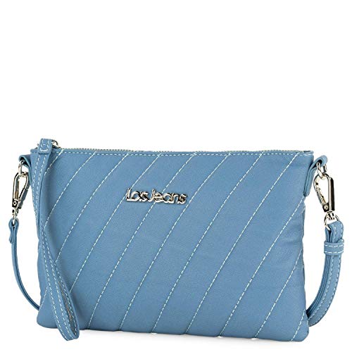 Lois - Handtasche Damen Umhängetasche Damen Klein & Stilvoll Handtasche Damen Umhängetasche Crossbody Bag Damen 311166, Blau von Lois