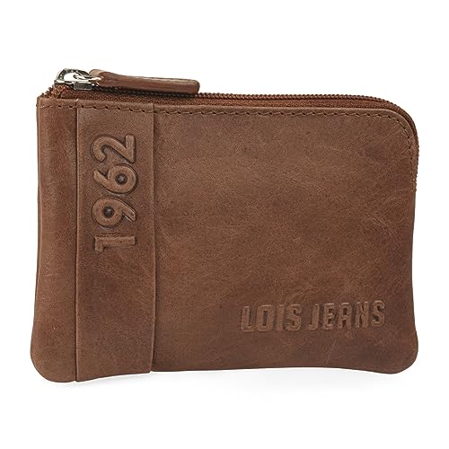 Lois - Geldbeutel & Schlüsseltasche Klein - Schlüsseletui Schlüsseltasche - Schlüsseletui Leder - Autoschlüssel Tasche - Schlüssel Etui 207202, Leder von Lois