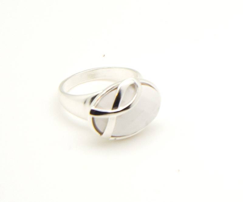 Cancer Awareness Ring Lung Cancerwhite, Warriring, Unterstützer Und Überlebende Geschenk, Schmuck Weißes Band Cancer Awareness Ring Lung Cancerwhite, Warriring, Unterstützer Und Überlebende Geschenk, Schmuck Weißes Band von LoisWagnerOriginals