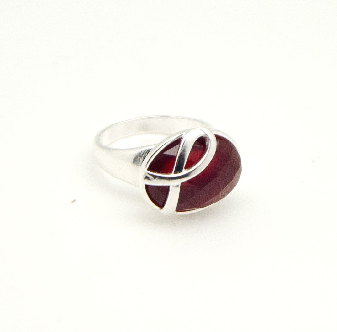 Cancer Awareness Ring Myelom Krebs, Hiv/Aids, Herzerkrankungen, Warrior, Unterstützer Und Überlebende Geschenk, Schmuck Rotem Band Cancer Awareness Ring Myelom Krebs, Hiv/Aids, Herzerkrankungen, Warrior, Unterstützer Und Überlebende Geschenk, Schmuck Rotem Band von LoisWagnerOriginals
