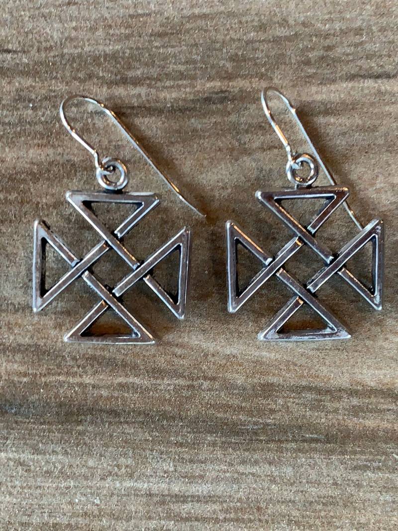 Endlose Kreuz Ohrringe, Symbol Der Göttlichen Vollkommenheit, Umarme Die Immerwährende Liebe Gottes, Berühre Das Unendliche Endlose Kreuz Ohrringe, Symbol Der Göttlichen Vollkommenheit, Umarme Die Immerwährende Liebe Gottes, Berühre Das Unendliche von LoisWagnerOriginals