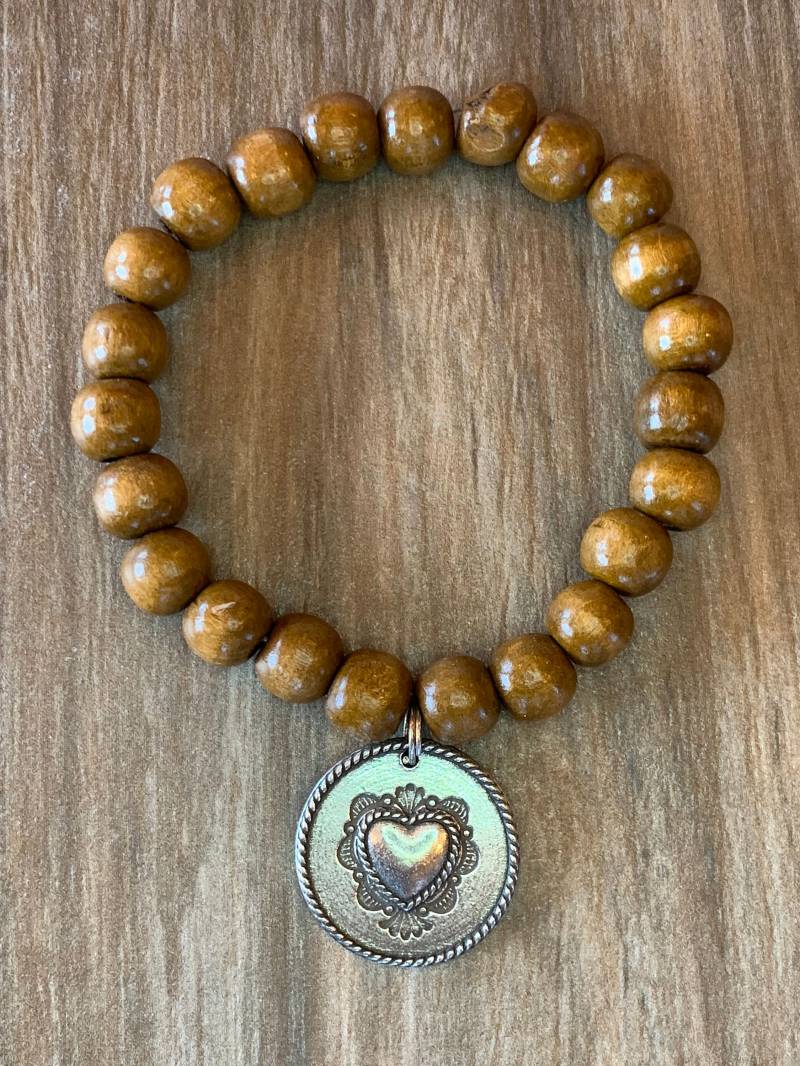 Herz Armband Native Wisdom, Unser Ist Unser Erster Lehrer, Cheyenne, Inspiration Charm, Bedeutungsvolle Geschenke Herz Armband Native Wisdom, Unser Ist Unser Erster Lehrer, Cheyenne, Inspiration Charm, Bedeutungsvolle Geschenke von LoisWagnerOriginals