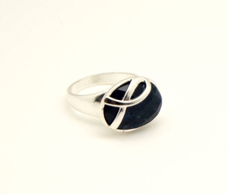 Krebs Awareness Ring Dickdarm Dunkelblau, Krieger, Anhänger Und Überlebende Geschenk, Blaues Band Schmuck Krebs Awareness Ring Dickdarm Dunkelblau, Krieger, Anhänger Und Überlebende Geschenk, Blaues Band Schmuck von LoisWagnerOriginals