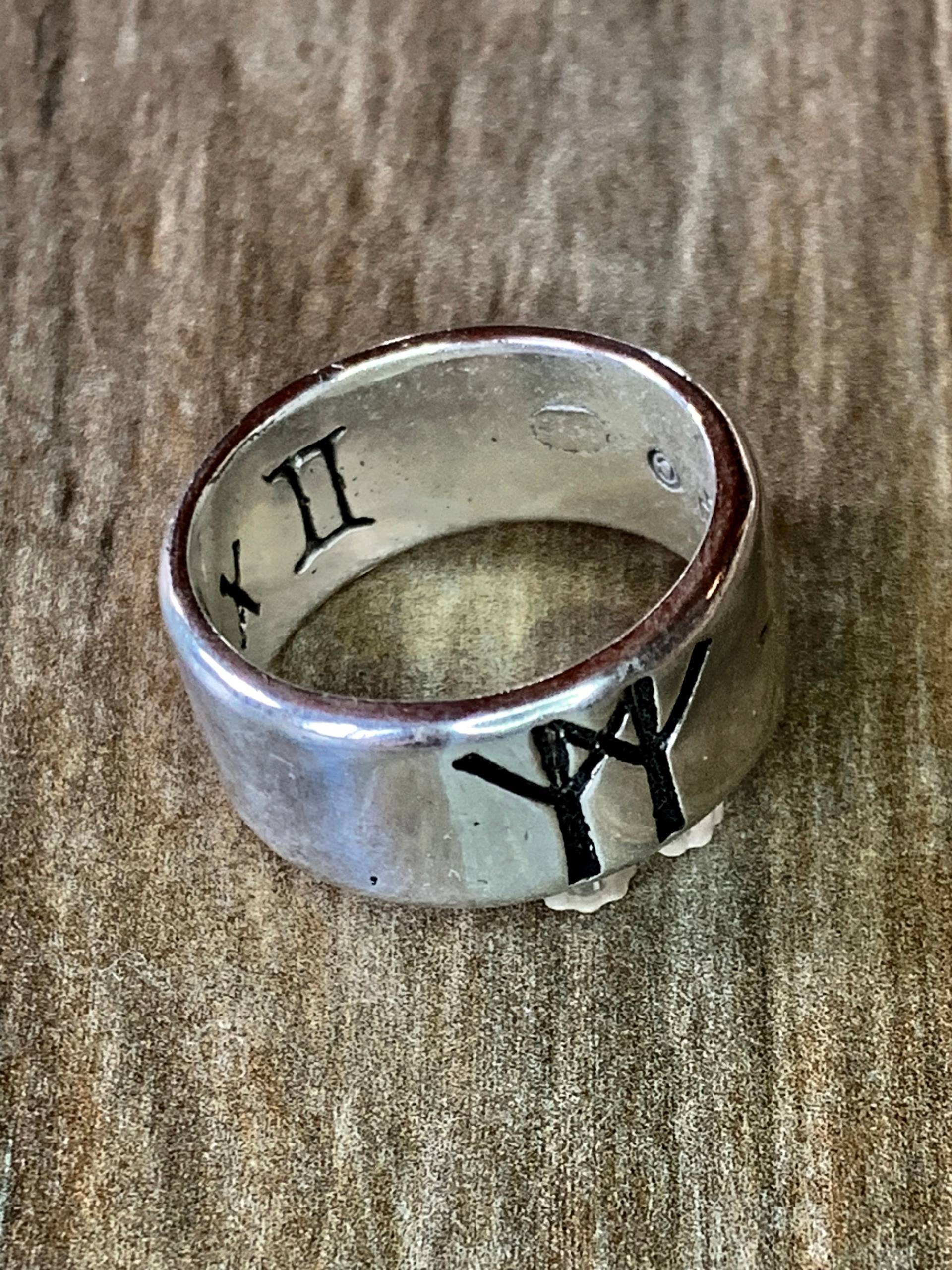 Mann X Ii Ring, Doppel Männlich Schmuck, Gay Pride, Queer Liebe, Geschenk Für Ihn, Ehering, Ehemänner Mann X Ii Ring, Doppel Männlich Schmuck, Gay Pride, Queer Liebe, Geschenk Für Ihn, Ehering, Ehemänner von LoisWagnerOriginals