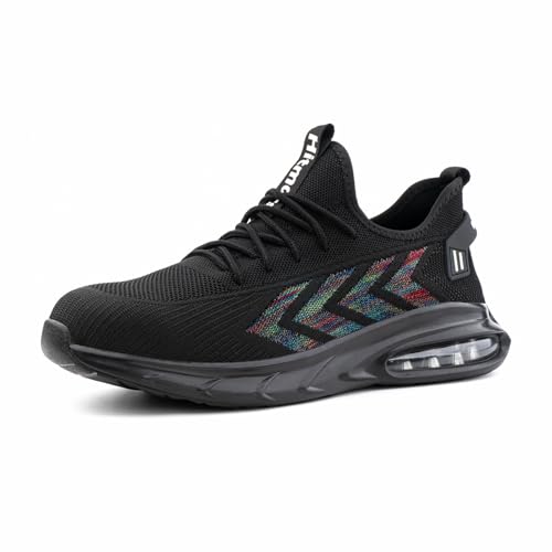 Loiston Sicherheitsschuhe Arbeitsschuhe Herren Damen mit Stahlkappe Stahlkappenschuhe VI-CP-4-Schwarz EU45 Loiston Sicherheitsschuhe Arbeitsschuhe Herren Damen mit Stahlkappe Stahlkappenschuhe VI-CP-4-Schwarz EU45 von Loiston