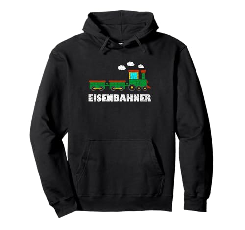 Eisenbahner Kinder Eisenbahn Jungen Pullover Hoodie Eisenbahner Kinder Eisenbahn Jungen Pullover Hoodie von Lok Kleidung Lokfahrer Lokomotive Geschenke