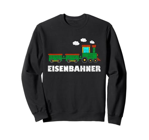 Eisenbahner Kinder Eisenbahn Jungen Sweatshirt Eisenbahner Kinder Eisenbahn Jungen Sweatshirt von Lok Kleidung Lokfahrer Lokomotive Geschenke