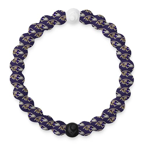 Lokai Baltimore Ravens Logo, Mehrfarbig/Meereswellen (Ocean Tides), Large von Lokai
