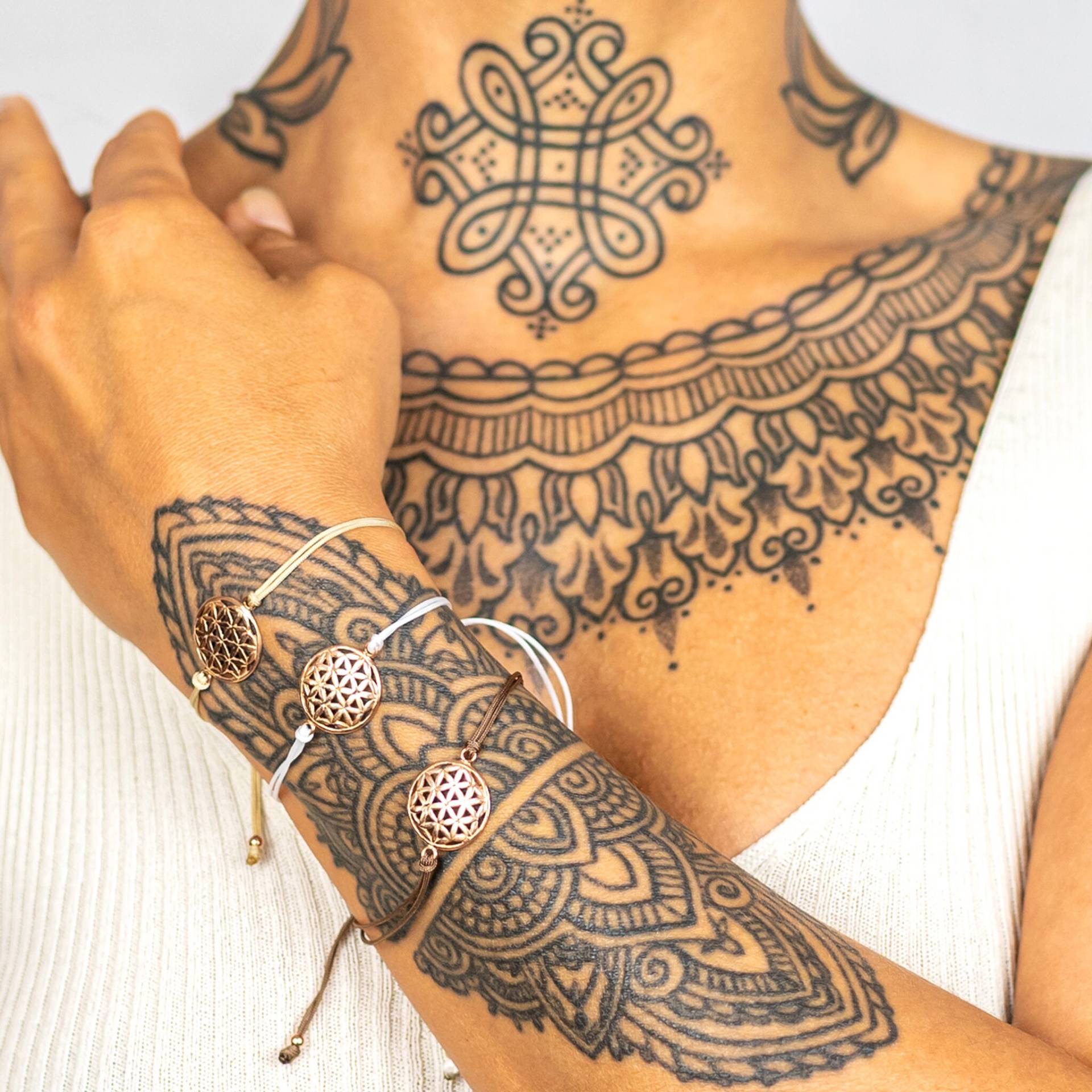 Yoga Blume Des Lebens Armband, Charm, Meditation, Unisex, Minimalistisch, Verstellbarer Schiebeknoten, Handgemachtes Yoga Blume Des Lebens Armband, Charm, Meditation, Unisex, Minimalistisch, Verstellbarer Schiebeknoten, Handgemachtes von LokkumYoga