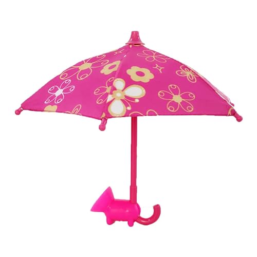 Handyschirm Für Die Sonne, Handy-Regenschirm-Saugnapf-Telefonhalter, Netter Saugnapfständer, Handyhalter, Handy-Saugnapf-Ständer für Outdoor-Reisen oder drinnen (B) von LoKori
