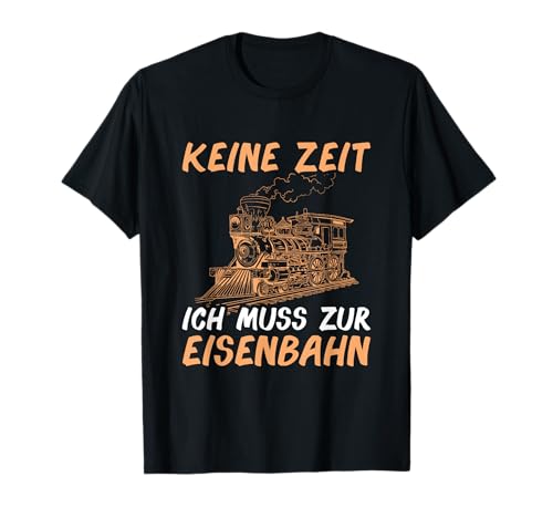 Herren Eisenbahn Dampflok Modelleisenbahn Modellbau T-Shirt Herren Eisenbahn Dampflok Modelleisenbahn Modellbau T-Shirt von Lokomotive Deko Modelleisenbahn Zubehör