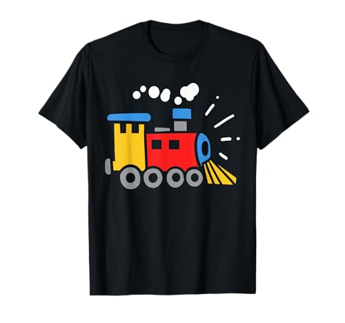 Kids Dampflokomotive I Kinder Zug I Eisenbahn Dampflok T-Shirt Kids Dampflokomotive I Kinder Zug I Eisenbahn Dampflok T-Shirt von Lokomotive Modelleisenbahn I Eisenbahner Outfit