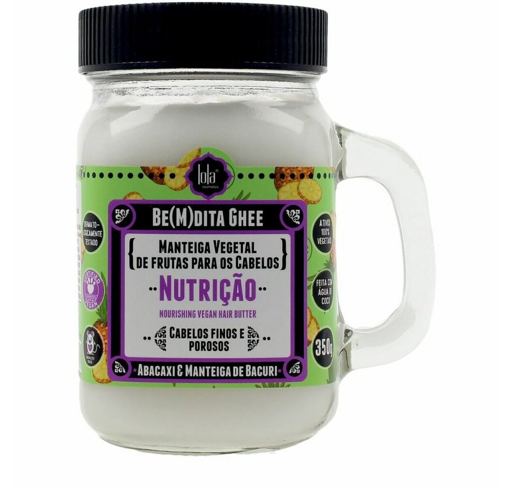 Lola Cosméticos Haarmaske Lola Be(M)Dita Ghee Mask Nutrition Pineapple And Butter Bacuri 350 Gr von Lola Cosméticos