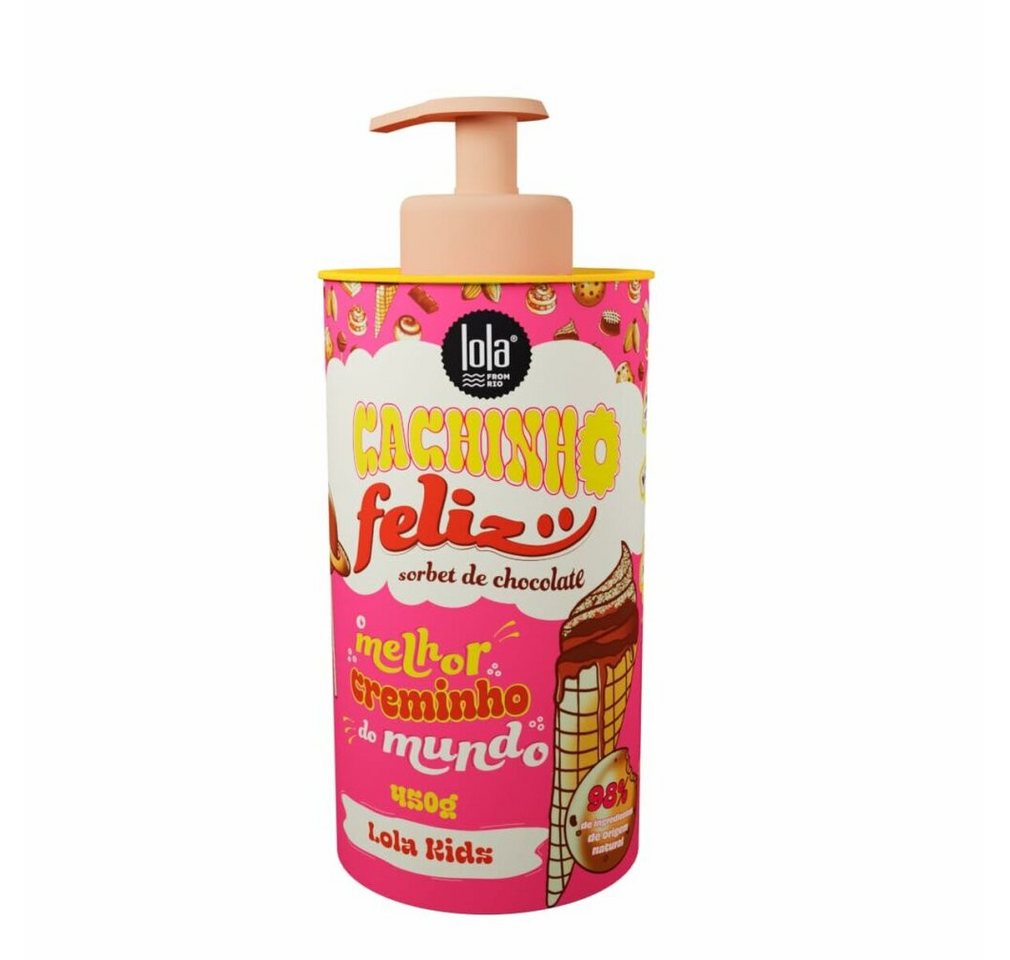 Lola Cosméticos Haarpflege-Set Lola Cosmetics Happy Cachinho Chocolate Haarstylingcreme 450Gr. Lola Cosméticos Haarpflege-Set Lola Cosmetics Happy Cachinho Chocolate Haarstylingcreme 450Gr. von Lola Cosméticos