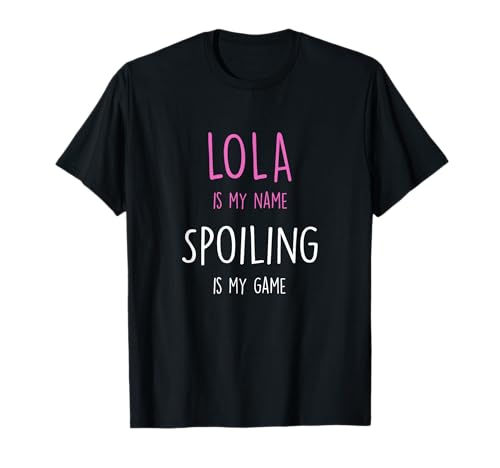 Lola Oma T-Shirt - Damen - Unisex - Kurzarm - Klassisch - Schwarz - S - EU 38/40 - Einfarbig - Pull-On - 1 Count - 0 Taschen - Non-Stretch - Ältere Frauen - T-Shirt Lola Oma T-Shirt - Damen - Unisex - Kurzarm - Klassisch - Schwarz - S - EU 38/40 - Einfarbig - Pull-On - 1 Count - 0 Taschen - Non-Stretch - Ältere Frauen - T-Shirt von Lola Grandma Shirts & Gifts for Women