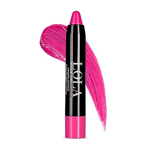 Lola Make Up by Perse Cream Lipstick Ultra Hydrating Lightweight and Soft Chubby Lip Balm Stick, Long Lasting and Moisturizing Vegan and Cruelty Free Makeup for Women, Pitaya 04 Lola Make Up by Perse Cream Lipstick Ultra Hydrating Lightweight and Soft Chubby Lip Balm Stick, Long Lasting and Moisturizing Vegan and Cruelty Free Makeup for Women, Pitaya 04 von Lola Make Up by Perse