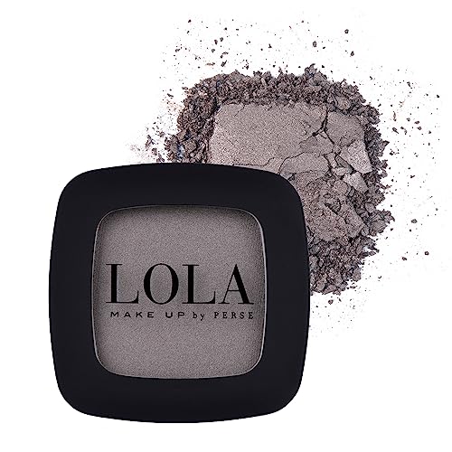 Lola Make-Up Mono Lidschatten, Brown Marl, Satin, Rich Intense Pigmentation, High Coverage, Use Wet & Dry All Skin Tone, Mineral Oil Free, Vegan & Cruelty Free, No 020 von Lola Make-Up