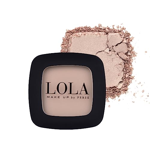 LOLA Mono Makeup Lidschatten mit natürlichen Inhaltsstoffen und hoher Deckkraft, matter Lidschatten für Frauen, vegane und tierversuchsfreie Augen Make-up Kosmetikpalette für alle Hauttypen, Beige von Lola Make-Up