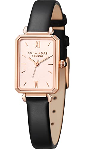 Lola Rose Damen Goldtone Armbanduhr mit Champagner-Zifferblatt - Ultradünne 7mm Quarzuhr mit 316L Edelstahl & Lederarmband für schmale Handgelenke (22mm, 30m wassergeschützt inkl. Geschenkbox) Lola Rose Damen Goldtone Armbanduhr mit Champagner-Zifferblatt - Ultradünne 7mm Quarzuhr mit 316L Edelstahl & Lederarmband für schmale Handgelenke (22mm, 30m wassergeschützt inkl. Geschenkbox) von Lola Rose