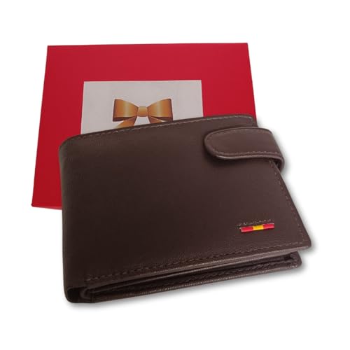 Lola Sale Ledergeldbörse für Herren mit Geldbörse | Kartenetui aus Leder | Brieftasche mit großem Fassungsvermögen 9 Steckplätzen, 2 Fächer für Geldscheine und Geldbörse, Cafe.2009, Mediano, Modern Lola Sale Ledergeldbörse für Herren mit Geldbörse | Kartenetui aus Leder | Brieftasche mit großem Fassungsvermögen 9 Steckplätzen, 2 Fächer für Geldscheine und Geldbörse, Cafe.2009, Mediano, Modern von Lola Sale