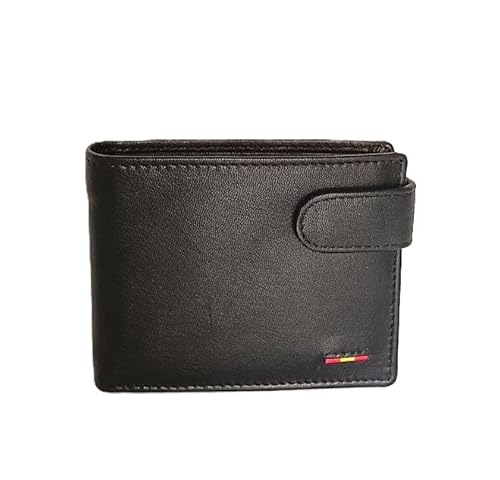 Lola Sale Ledergeldbörse für Herren mit Geldbörse | Kartenetui aus Leder | Brieftasche mit großem Fassungsvermögen 9 Steckplätzen, 2 Fächer für Geldscheine und Geldbörse, Schwarz, 2009, Mediano, Lola Sale Ledergeldbörse für Herren mit Geldbörse | Kartenetui aus Leder | Brieftasche mit großem Fassungsvermögen 9 Steckplätzen, 2 Fächer für Geldscheine und Geldbörse, Schwarz, 2009, Mediano, von Lola Sale