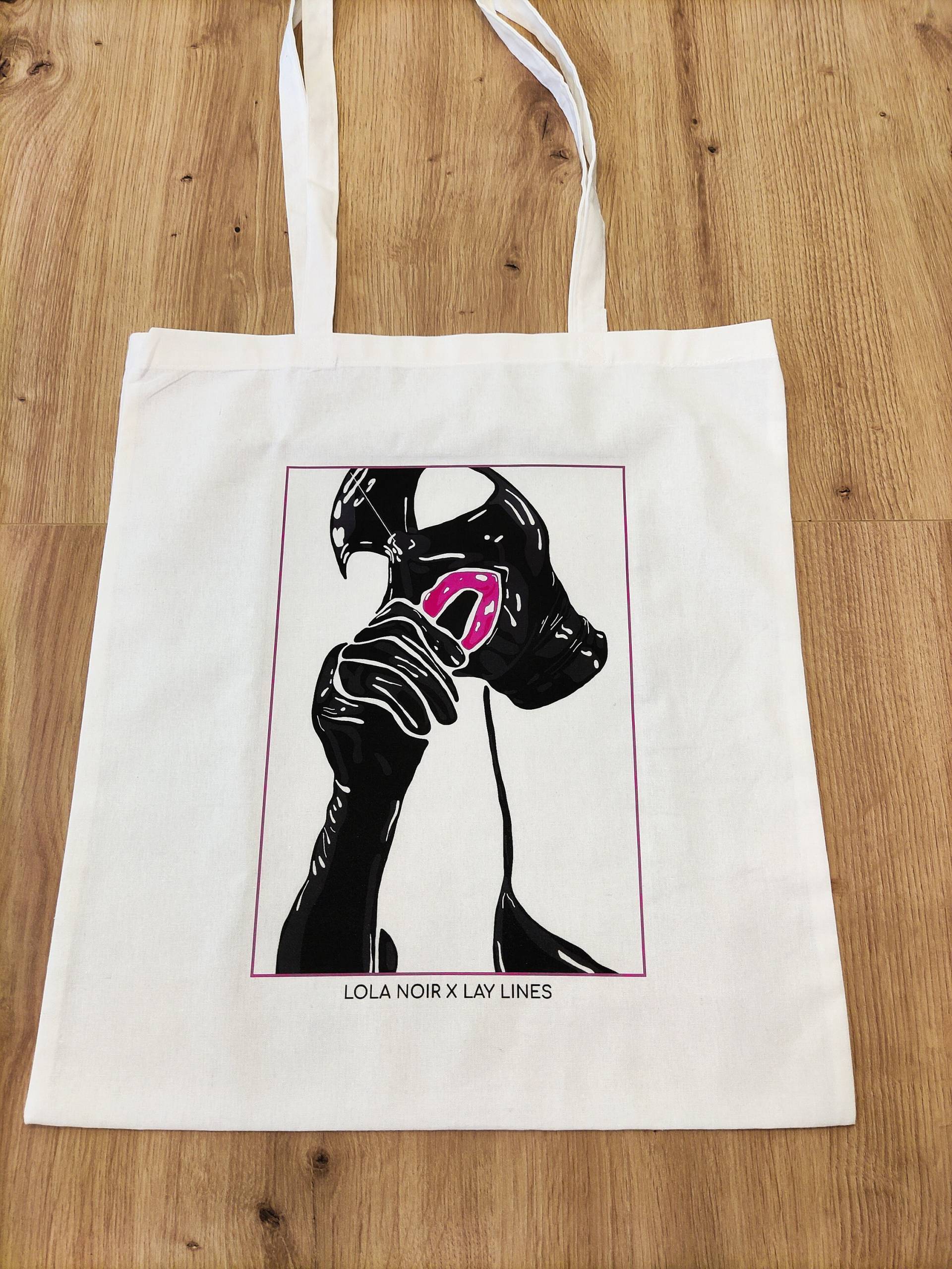 Lola Noir X Lay Lines Tragetasche Lola Noir X Lay Lines Tragetasche von LolaNoirShop