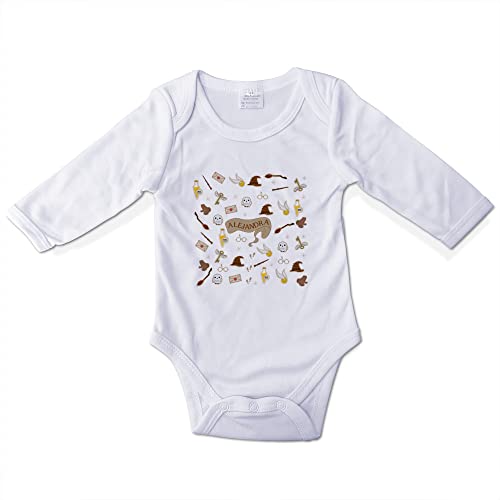 Baby Body Zauberer. Personalisierte mit Namen. Mädchen und Junge. Baby Body Langarm. Baby Strampler Bedrucken. Personalisierte Geschenke. Größen von 0 bis 18 Monaten. Magie von LolaPix