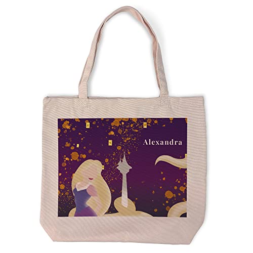 LolaPix Disney Prinzessin Geschenke. Personalisierte Tragetasche mit Name. Disney-Tasche. Tasche aus Stoff. 40x40 cm. Tragetasche. Modell Cindy. RAPUNZEL LolaPix Disney Prinzessin Geschenke. Personalisierte Tragetasche mit Name. Disney-Tasche. Tasche aus Stoff. 40x40 cm. Tragetasche. Modell Cindy. RAPUNZEL von LolaPix