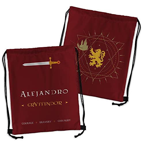 LolaPix Sackrucksack für Jungen. Personalisiertes Namensgeschenk. String-Rucksack. Mehrere Modelle. Gryffindor LolaPix Sackrucksack für Jungen. Personalisiertes Namensgeschenk. String-Rucksack. Mehrere Modelle. Gryffindor von LolaPix