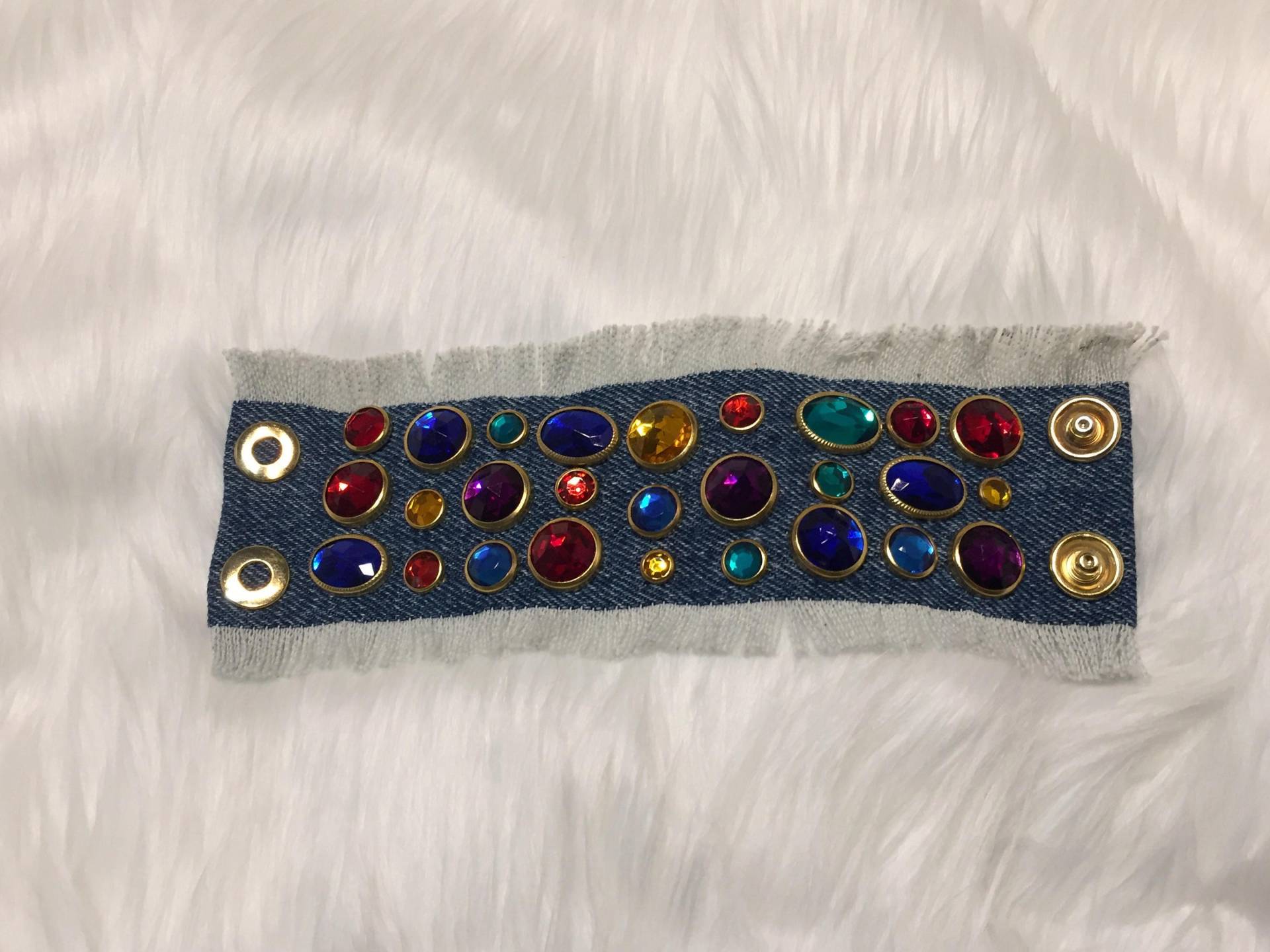 Jeansarmband Jeansarmband von LolaStageBoutique