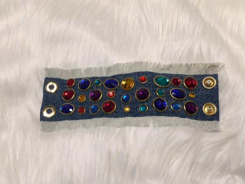Jeansarmband Jeansarmband von LolaStageBoutique